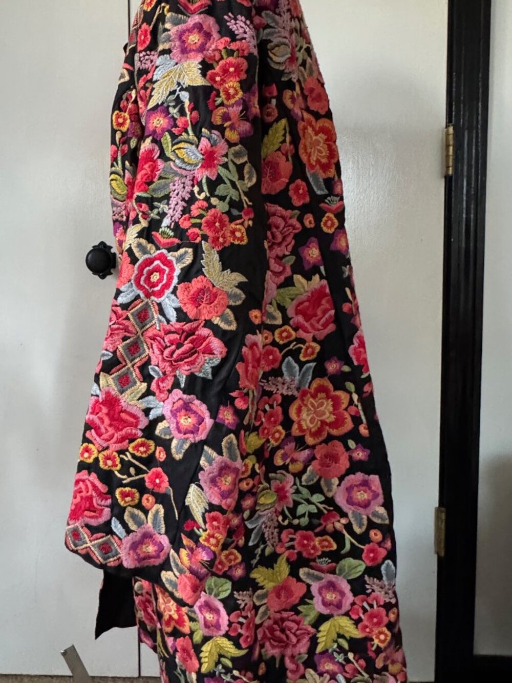 Johnny Was BIYA Fully Embroidered Jacket Coat US Large - Picture 10 of 16